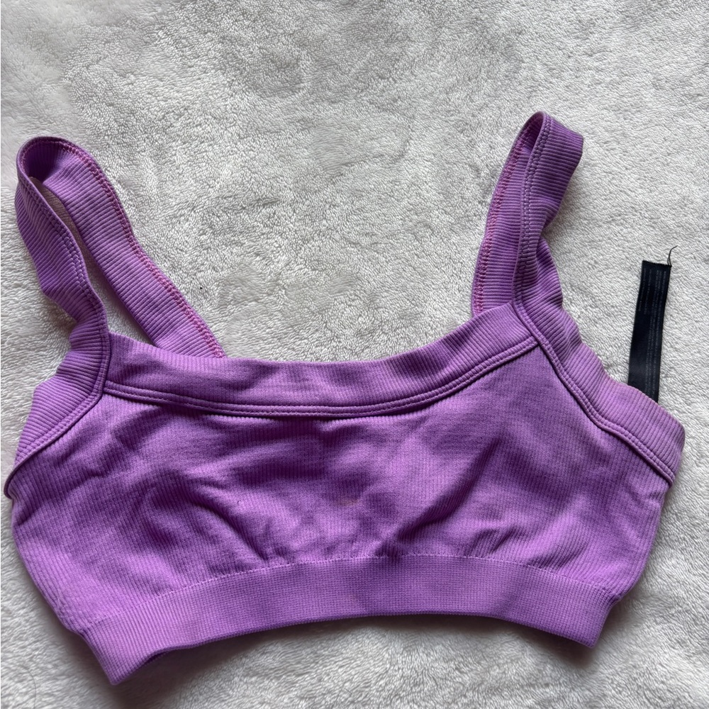 Urban Outfitters Purple Ribbed Women's Bralette